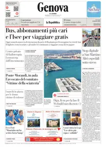 la Repubblica Genova - 22 Ottobre 2025
