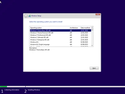 Windows All (7, 8.1, 10, 11) All Editions With Updates AIO 46in1 (x64) January 2025 Preactivated