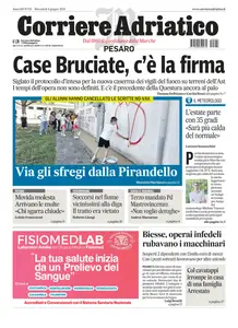 Corriere Adriatico Pesaro - 4 Giugno 2025