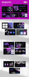 Robotic - Technology Powerpoint AE4BNVU