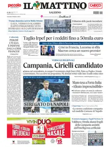 Il Mattino Salerno - 9 Ottobre 2025