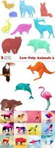 Vectors - Low Poly Animals 3