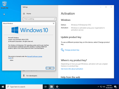 Windows 10 Enterprise LTSC 2021 21H2 Build 19044.3570 With Office 2021 Pro Plus (x64) Multilingual Preactivated October 2023