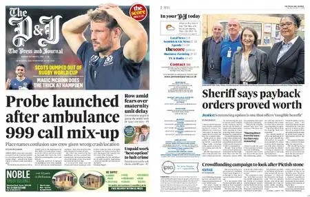 The Press and Journal Highlands and Islands – October 14, 2019