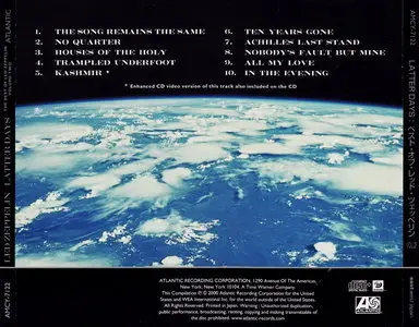 Led Zeppelin - Early Days & Latter Days: The Best of Led Zeppelin (2CD) (Japanese Ed.) (1999, 2000)