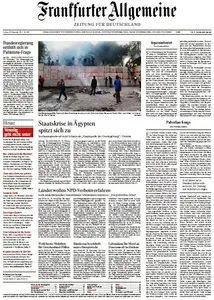Frankfurter Allgemeine Zeitung vom Freitag, 30. November 2012