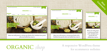 ThemeForest - Organic Shop v2.5.3 - Responsive WooCommerce Theme