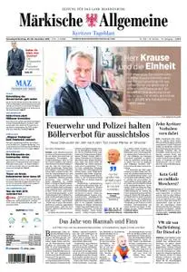 Märkische Allgemeine Kyritzer Tageblatt - 29. Dezember 2018