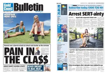 The Gold Coast Bulletin – January 21, 2019
