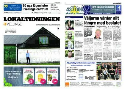 Lokaltidningen Vellinge – 08 september 2018