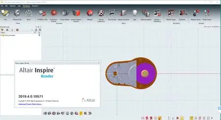 Altair Inspire Studio / Render 2019.4.0