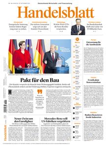 Handelsblatt  - 26 September 2023