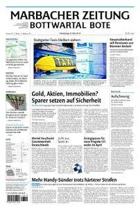 Marbacher Zeitung - 22. März 2018