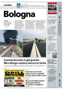 la Repubblica Bologna - 2 Ottobre 2018