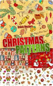 Xmas Patterns 2 - Stock Vectors