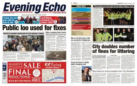 Evening Echo – November 15, 2018