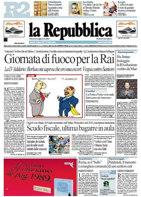 La Repubblica (02-10-09)