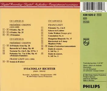 Sviatoslav Richter - Richter: The Authorised Recordings - Chopin, Liszt (1994)
