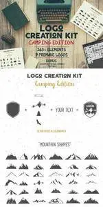 CreativeMarket - Logo Creation Kit - Camping Edition