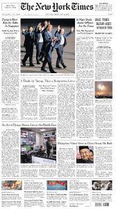 The New York Times - 11 May 2018