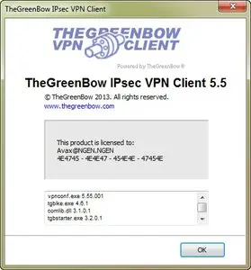 TheGreenBow IPSec VPN Client 5.55.001