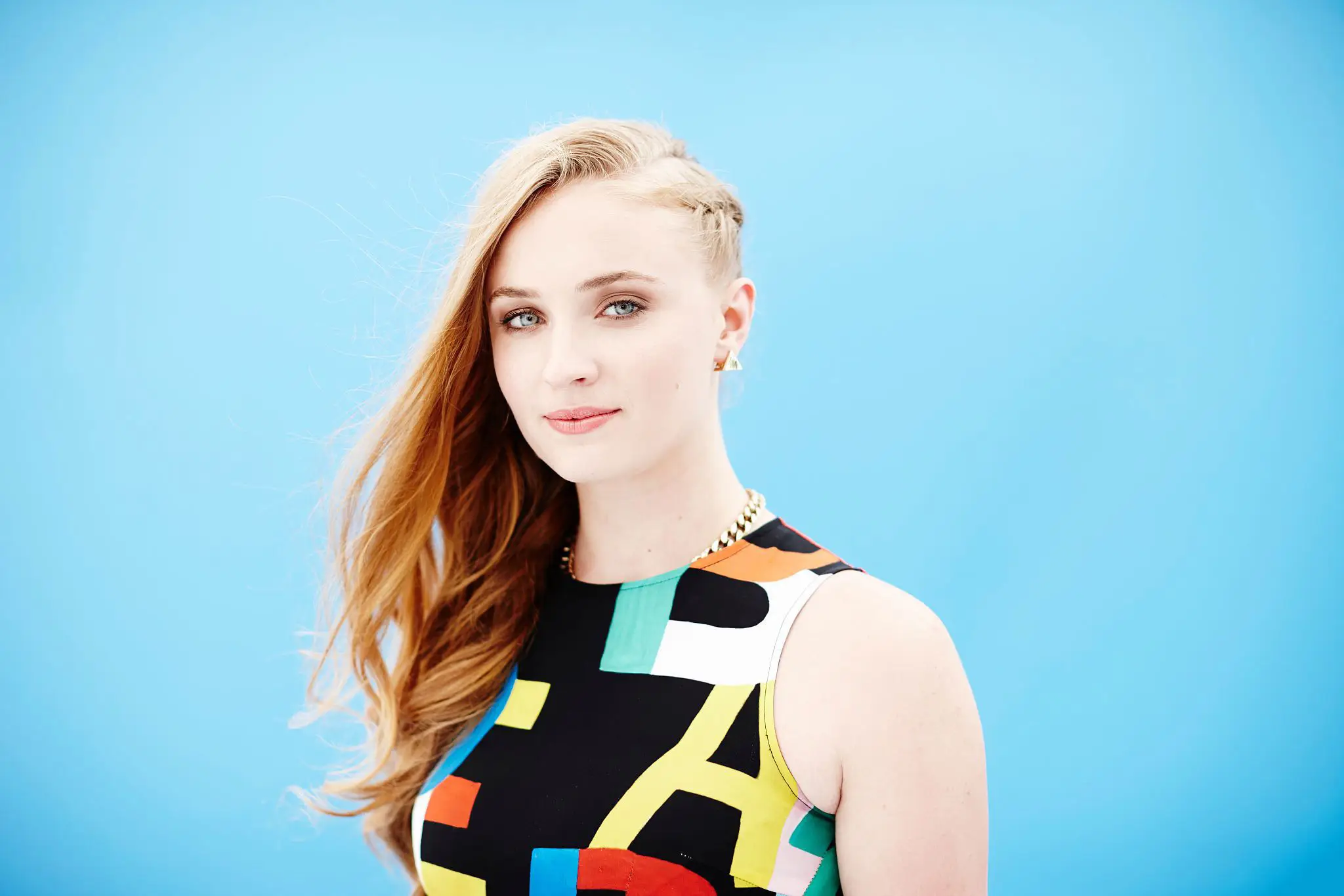 Sophie Turner by Maarten de Boer at San Diego Comic Con on July 24, 2014