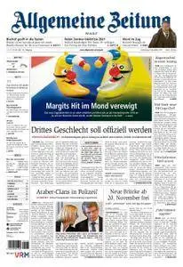 Allgemeine Zeitung Mainz - 09. November 2017