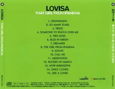 Lovisa - That Girl From Ipanema (2008)
