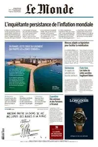 Le Monde du Jeudi 13 Avril 2023