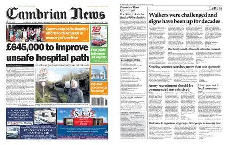 Cambrian News Arfon & Dwyfor – 16 February 2018