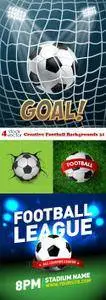 Vectors - Creative Football Backgrounds 31