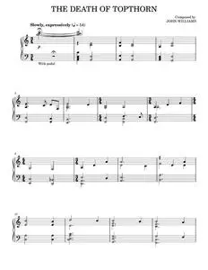 The Death Of Topthorn - John Williams, War Horse Movie (Piano Solo)