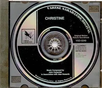 John Carpenter & Alan Howarth - Christine: Original Motion Picture Soundtrack Score (1983)