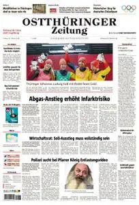 Ostthüringer Zeitung Greiz - 16. Februar 2018