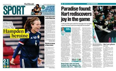 The Herald Sport (Scotland) – October 23, 2021