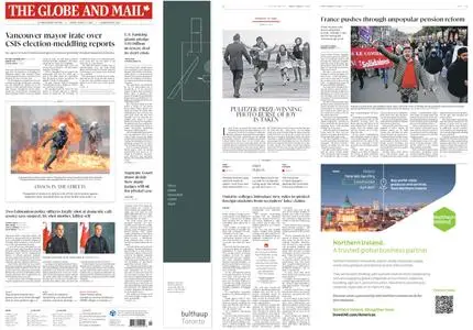 The Globe and Mail – March 17, 2023