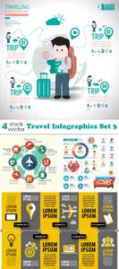 Vectors - Travel Infographics Set 3