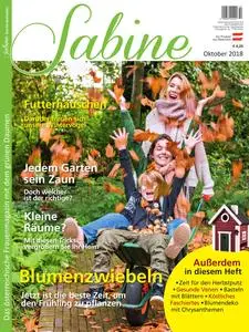 SABINE-Magazin – 21 September 2018
