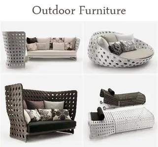 Outdoor Furniture - 3D Models