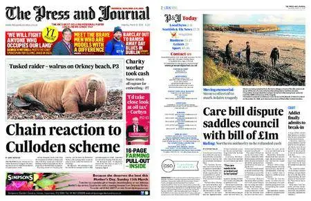 The Press and Journal Highlands and Islands – March 10, 2018