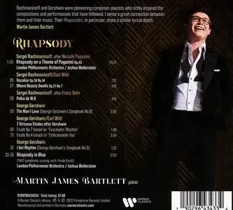 Martin James Bartlett, Joshua Weilerstein, London Philharmonic Orchestra - Rachmaninov, Gershwin: Rhapsody (2022)