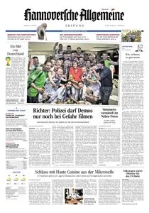 Hannoversche Allgemeine Zeitung - 15.07.2014