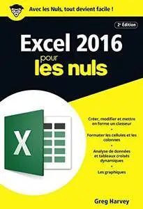Excel 2016 pour les Nuls poche, 2e édition (POCHE NULS)