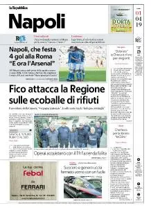 la Repubblica Napoli - 1 Aprile 2019