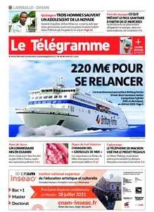 Le Télégramme Dinan - Dinard - Saint-Malo – 21 juillet 2021