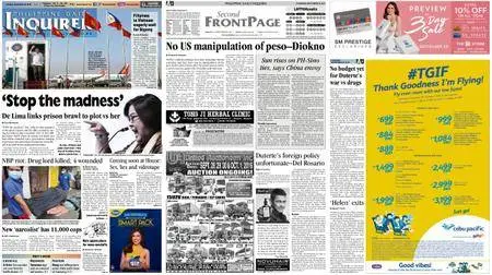 Philippine Daily Inquirer – September 29, 2016