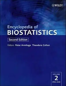 Encyclopedia of Biostatistics: 8-Volume Set, 2 edition