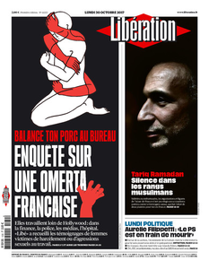 Libération du Lundi 30 Octobre 2017