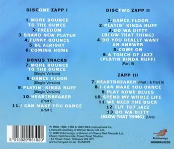 Zapp - Zapp I/Zapp II/Zapp III (2CD) (2016) {Robinsongs}