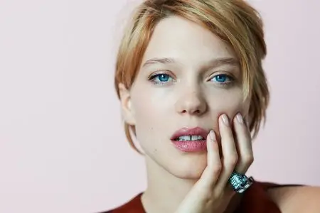 Lea Seydoux by Eric Guillemain for Elle Ukraine April 2013